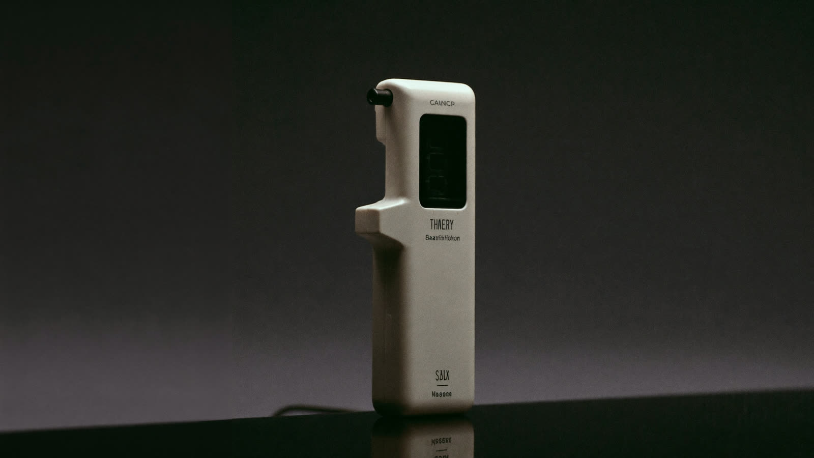 Breathalyzer close-up